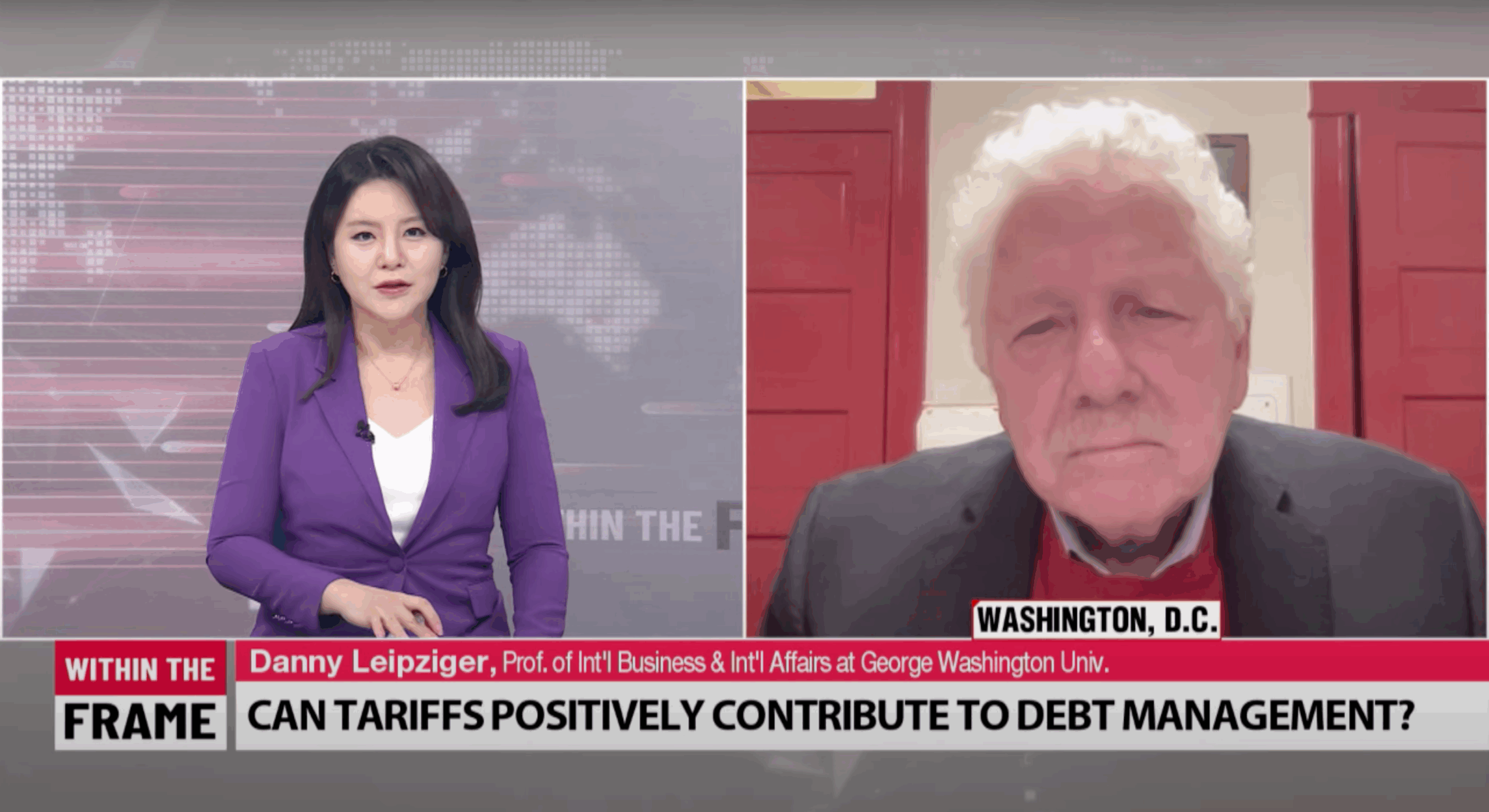 Arirang News: Interview with Danny Leipziger: S. Korea’s economy under pressure amid global tariff wars